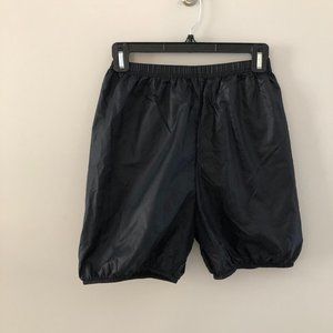 Body wrappers black ripstop dance shorts medium